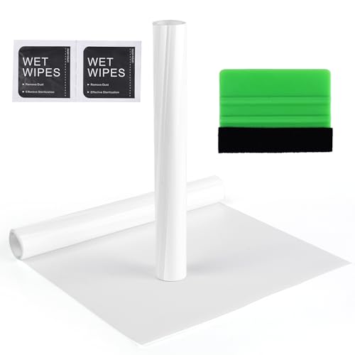 DasWas Lackschutzfolie Universal 20x100cm – Schutzfolie für Auto, Motorrad, Fahrrad & Haushalt – Klebefolie Transparent & Selbstklebend von DasWas