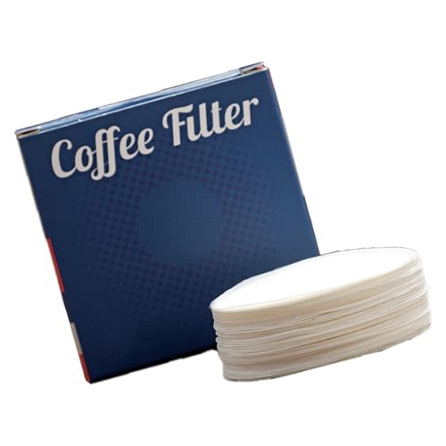 100 Stück Espressomaschinen Pulver Schüssel Filter Papier Kaffeemaschine Griff Ersatzpapier Professionelles Werkzeug Kaffee Enthusiasten Ausrüstung von Dasbsug
