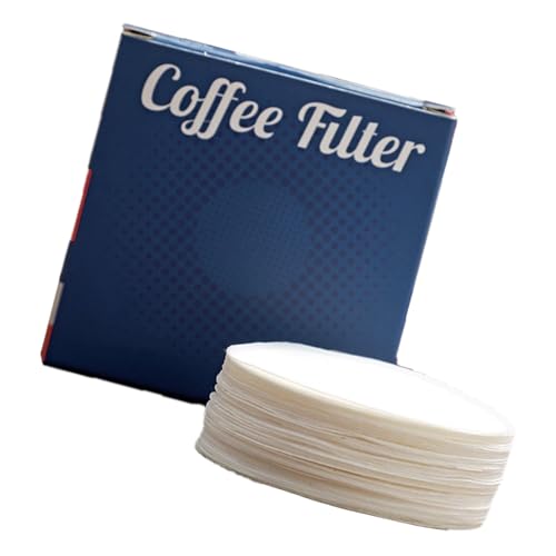 100 Stück Espressomaschinen Pulver Schüssel Filter Papier Kaffeemaschine Griff Ersatzpapier Professionelles Werkzeug Kaffee Enthusiasten Ausrüstung von Dasbsug