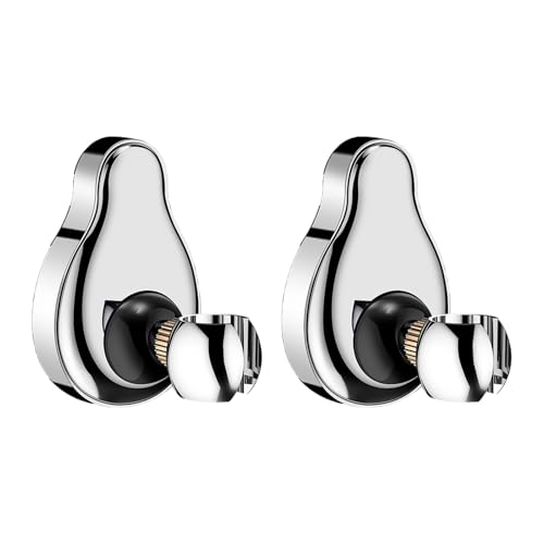 2 Stück selbstklebende Duschhalterungen, Badezimmer, verstellbare Wandhalterung, einfache Installation, verstellbarer Winkel 2 Stück selbstklebende Duschhalterungen, Badezimmer, verstellbare Wandhalterung, einfache Installation, verstellbarer Winkel von Dasbsug