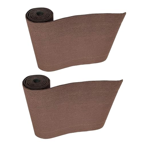2 x Haustier-Möbelschutzpolster, selbstklebende Baumabdeckung, abnehmbar, zuschneidbar, Polyester-Matten, selbstklebende Teppichmatten für Katzen, Baummöbel, 2 Stück von Dasbsug