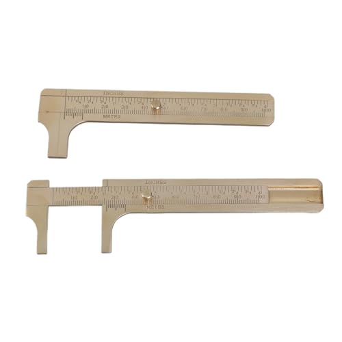 2pcs Miniature Messing Vernier Bremssattel Metall Schieberschildmessgeräte Schmuck Messung Für Präzise Messungen In Technischen Messingbörsen 2pcs Miniature Messing Vernier Bremssattel Metall Schieberschildmessgeräte Schmuck Messung Für Präzise Messungen In Technischen Messingbörsen von Dasbsug