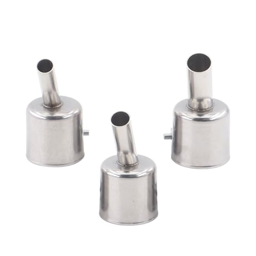 3 x Heizdüsen mit präziser Luftstromkontrolle, 7/8/10 mm, 45 Grad abgewinkelt, gebogene Düsen, Heißluftspitze, Wärmedüse 3 x Heizdüsen mit präziser Luftstromkontrolle, 7/8/10 mm, 45 Grad abgewinkelt, gebogene Düsen, Heißluftspitze, Wärmedüse von Dasbsug