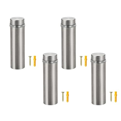 4 Stück praktische, stabile Edelstahl-Glasschrauben, geeignet für verschiedene Stärken und Rauminstallationslösungszubehör 4 Stück praktische, stabile Edelstahl-Glasschrauben, geeignet für verschiedene Stärken und Rauminstallationslösungszubehör von Dasbsug