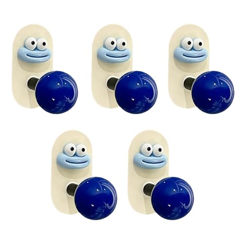 5 Stück starke belastbare selbstklebende Türrückseite Kleiderbügel Haken für Küche Bunte Badezimmerzubehör Hängehaken 5 Stück starke belastbare selbstklebende Türrückseite Kleiderbügel Haken für Küche Bunte Badezimmerzubehör Hängehaken von Dasbsug