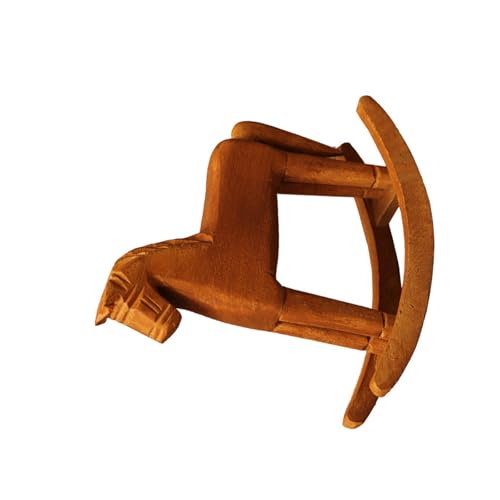 Antique Inspireds Schaukelpferd aus Holz, Schreibtisch-Skulptur, Heimbüro, Tischdekoration, Holzpferd-Ornament Antique Inspireds Schaukelpferd aus Holz, Schreibtisch-Skulptur, Heimbüro, Tischdekoration, Holzpferd-Ornament von Dasbsug