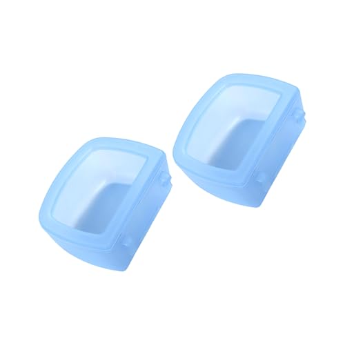 Auslaufsicherer Wassernapf zum Aufhängen für kleine Hunde, sicheres Haken-Design, Bewässerung, leicht zu reinigen, 2 Stück von Dasbsug