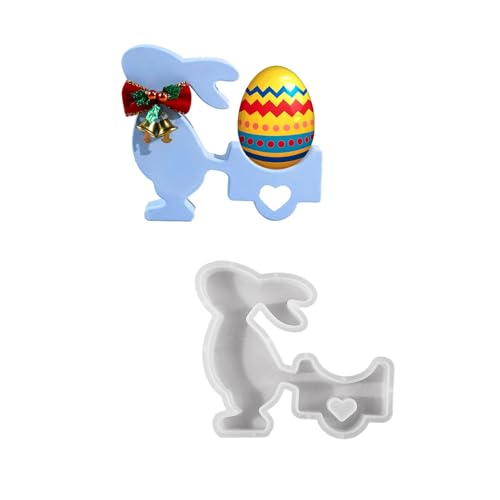 Backformen aus Silikon, Ornamentguss, handgefertigte Dekorationen, Geschenk, Ton, Kaninchen, Handwerk, handgefertigte Kunstformen von Dasbsug