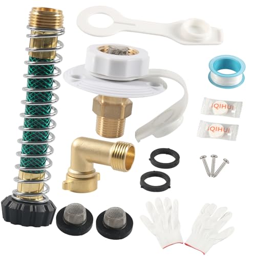 Campers Wassereinlass Camper Süßwassermontage mit Messing-Rückschlagventilen Schnellanschluss Einfache Installation Wasseranschluss Campers Wassereinlass Camper Süßwassermontage mit Messing-Rückschlagventilen Schnellanschluss Einfache Installation Wasseranschluss von Dasbsug