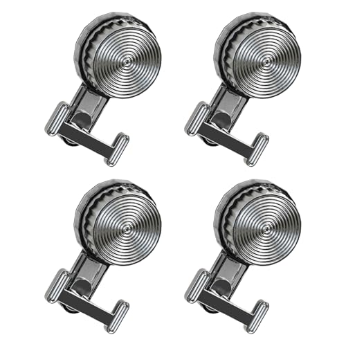 Dasbsug 4 stabile Saugnapf-Haken, Mehrzweck-Aufhängelösung für Küche, Badezimmer, Bürobedarf und mehr, wasserdichter Wandhaken von Dasbsug