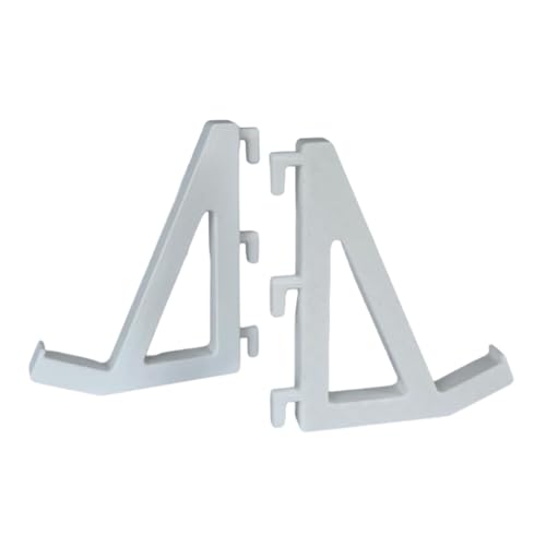 Dasbsug 40 mm platzsparendes Stecktafel-Haken-Set für Tastaturen und Controller, Aufbewahrung im Arbeitszimmer oder Arbeitsplatz, Game-Controller-Halter von Dasbsug