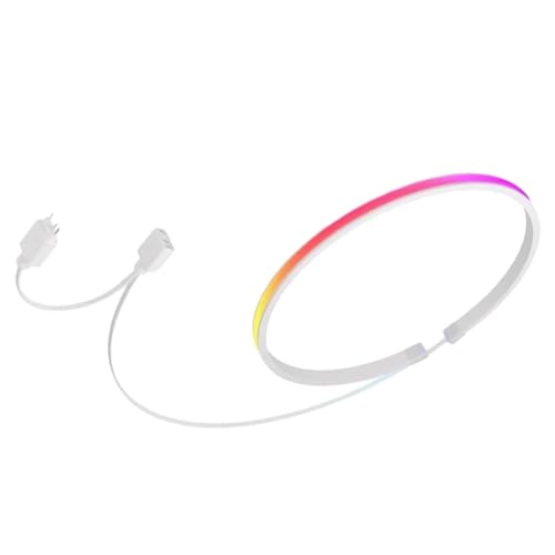 Dasbsug 5V 3Pin Flexible Lampenstreifen ARGB SYNC LED Licht Computer Zubehör Flexibles Licht Silikon für Computer Adressierbare ARGB Streifen von Dasbsug