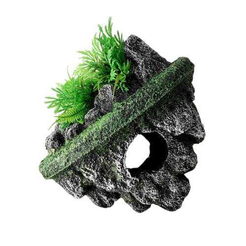 Dasbsug FishTank Garnelen-Zuchthöhle, schwimmender Stein, Ornament für Aquarien, Terrarien, Landschaftsbau, Unterwasserlandschaft von Dasbsug
