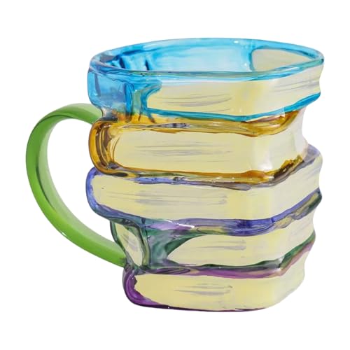 Dasbsug Handgefertigter Glasbecher mit ergonomischem Griff, großes Fassungsvermögen, Mehrzweck-Büro-Trinkgeschirr, lackiertes Trinkglas Dasbsug Handgefertigter Glasbecher mit ergonomischem Griff, großes Fassungsvermögen, Mehrzweck-Büro-Trinkgeschirr, lackiertes Trinkglas von Dasbsug