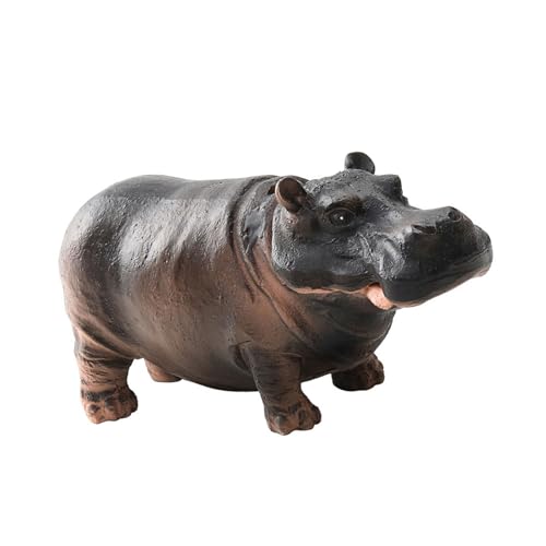 Dasbsug Harze, schöne Nilpferd-Aquarien, Ornamente, Luftsprudler für Zuhause und Büro, einzigartige Aquarium-Dekoration von Dasbsug