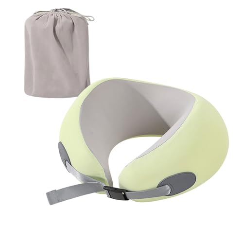 Dasbsug Hochelastisches Kissen mit Baumwollfüllung, Memory-Schaum, U-Form, Nackenkissen für Geschäftsreisen und Familienurlaub, bequemer Nacken Dasbsug Hochelastisches Kissen mit Baumwollfüllung, Memory-Schaum, U-Form, Nackenkissen für Geschäftsreisen und Familienurlaub, bequemer Nacken von Dasbsug