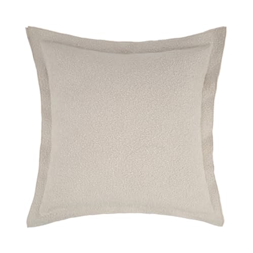 Dasbsug Kissenbezug, 45 x 45 cm, für Couch, Bett, Sofa, Wohnzimmer, dekorativ, weich, unsichtbarer Verschluss, braune Kissenbezüge von Dasbsug