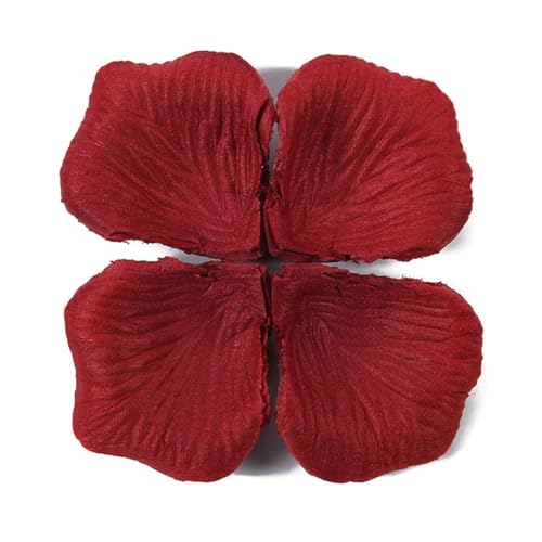 Dasbsug Künstliche Rosenblätter für romantische Atmosphäre bei Hochzeiten, Anträgen und besonderen Anlässen, 100 Stück Dasbsug Künstliche Rosenblätter für romantische Atmosphäre bei Hochzeiten, Anträgen und besonderen Anlässen, 100 Stück von Dasbsug