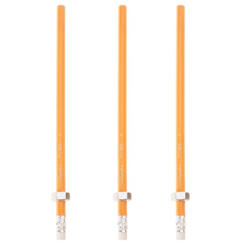 Dasbsug Leiser Gewindestift mit Gleitmutter für Konzentration, Stressabbau, Holz, sensorisches Schulbedarf, Schreibwerkzeug, Klassenzimmer, sicheres sensorisches Lernwerkzeug von Dasbsug