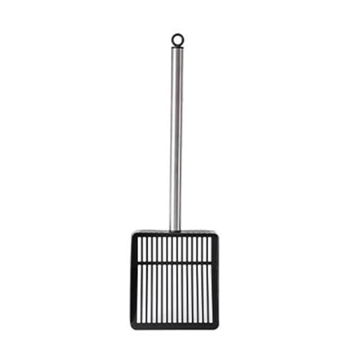 Dasbsug Metallstreu Werkzeug mit ergonomischem Griff - Hohlsieb für große Kätzchen & Box Effiziente Katzenstreu Filterschaufeln Dasbsug Metallstreu Werkzeug mit ergonomischem Griff - Hohlsieb für große Kätzchen & Box Effiziente Katzenstreu Filterschaufeln von Dasbsug