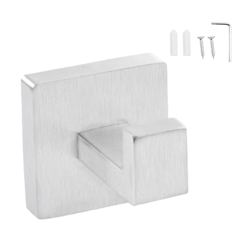 Dasbsug Robuster Edelstahl-Haken zur Installation von Tragezubehör für Bad und Küche, wasserdichter Haken Dasbsug Robuster Edelstahl-Haken zur Installation von Tragezubehör für Bad und Küche, wasserdichter Haken von Dasbsug