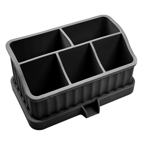 Dasbsug Robuster Silikon-Zahnbürstenhalter für den Familiengebrauch mit mehrschichtigen Fächern und praktischem Reise-Zahnbürstenhalter Dasbsug Robuster Silikon-Zahnbürstenhalter für den Familiengebrauch mit mehrschichtigen Fächern und praktischem Reise-Zahnbürstenhalter von Dasbsug