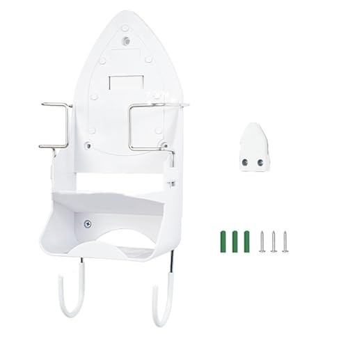 Dasbsug Robustes Bügelbrett-Gestell mit Haken, Mehrzweck-Wand für Zuhause und Waschküche, Eisenständer mit Haken Dasbsug Robustes Bügelbrett-Gestell mit Haken, Mehrzweck-Wand für Zuhause und Waschküche, Eisenständer mit Haken von Dasbsug