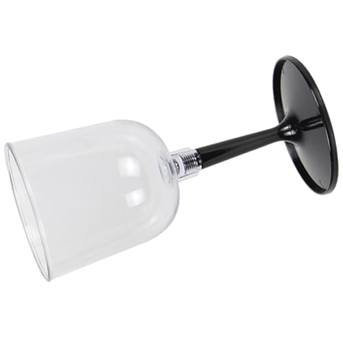 Dasbsug Tragbare Reise-Weingläser für Outdoor, Camping, faltbar, bruchsichere Gläser mit abnehmbarem Stiel, Outdoor-Weinglas von Dasbsug