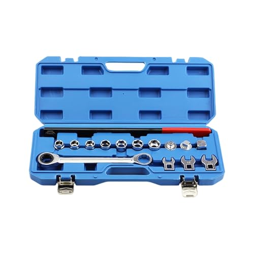 Dasbsug Verstellbares Werkzeug-Set für Motorspanner, Riemenspanner, Schraubenschlüssel-Set, Ratschen-Serpentinen-Werkzeug, Mehrfach-Stecknuss, Ratsche, Serpentinen-Werkzeug-Set Dasbsug Verstellbares Werkzeug-Set für Motorspanner, Riemenspanner, Schraubenschlüssel-Set, Ratschen-Serpentinen-Werkzeug, Mehrfach-Stecknuss, Ratsche, Serpentinen-Werkzeug-Set von Dasbsug