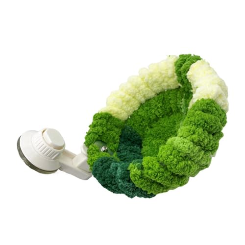 Dasbsug Vogelnest Bett Vogelkäfig Baumwolle Seil Zucht Papageien Ruhen Winddicht Winter Unterschlupf für Kakadus Saugnapf Bett von Dasbsug