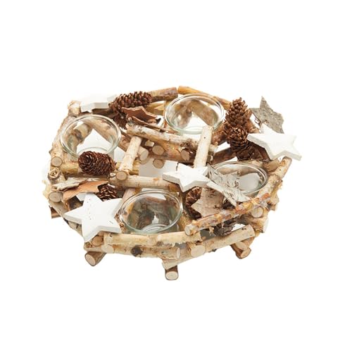 Dasbsug Weihnachtshalter, 4 Tischaufsätze, bringt Wärme in die Weihnachtsdekoration, mit Holzkonstruktion, festlichem Ständer Dasbsug Weihnachtshalter, 4 Tischaufsätze, bringt Wärme in die Weihnachtsdekoration, mit Holzkonstruktion, festlichem Ständer von Dasbsug