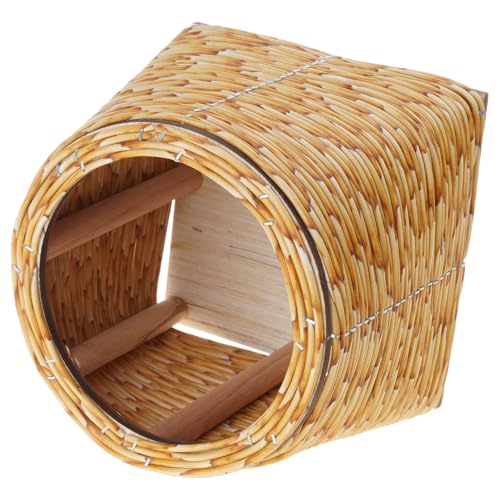 Dekorative Rattan-Blumentöpfe mit gewebtem Designeinsatz, ideal für den Innenbereich und die Fensterbank, gewebter Übertopf von Dasbsug