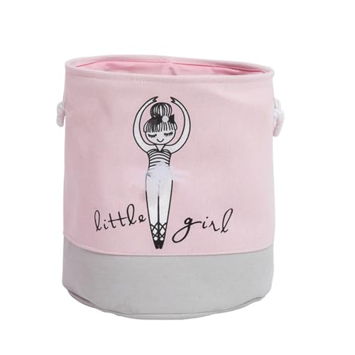 Dekorativer Wäschekorb, faltbarer Spielzeug-Aufbewahrungskorb mit einfachen Tragegriffen, große Kapazität, schmutzige Kleidung, Organizer, tragbarer Kleiderkorb von Dasbsug