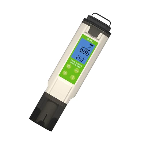 Digitaler Wassertester, misst 7 Parameter, einschließlich Temperatur, für Aquarien und Laboratorien, hochpräzise Salzdetektoren von Dasbsug