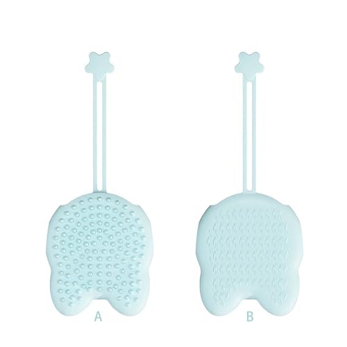 Doppelseitiger Silikon-Pflegehandschuh für Hunde und Katzen, effizientes Enthaaren, Baden, Massagebürste, Werkzeug, lose Fellentfernung, Silikon-Katzenpflegehandschuh von Dasbsug