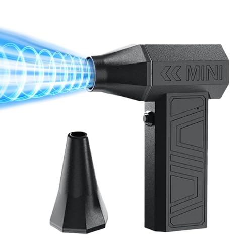 Easy Carry Druckluft-Staubwedel, 105.000 U/min, Föhngebläse, hohe Geschwindigkeit für effiziente Reinigung von Tastaturen und einfach zu transportierender Luft von Dasbsug