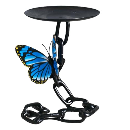 Eisenhalter, Schmetterlingskette, Metallplatte für Hochzeit, Party, Festival, Kerzenhalter, Kunst, Geschenk, Zuhause, Tisch, Schmetterlingskette, Kerzenständer Eisenhalter, Schmetterlingskette, Metallplatte für Hochzeit, Party, Festival, Kerzenhalter, Kunst, Geschenk, Zuhause, Tisch, Schmetterlingskette, Kerzenständer von Dasbsug