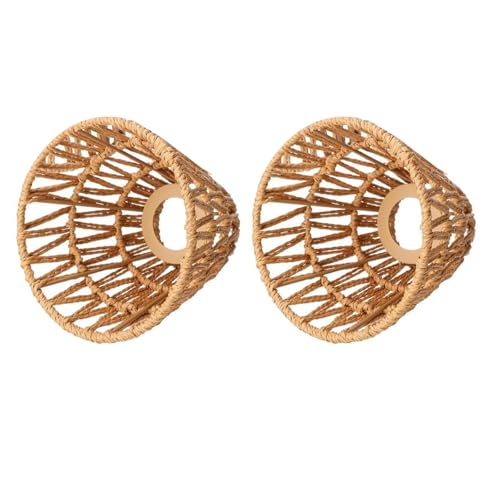 Eleganter Lampenschirm für Hängeleuchte, für Schlafzimmer, Deckendeckel, Stoff, Seil, geeignet für warme Atmosphäre Eleganter Lampenschirm für Hängeleuchte, für Schlafzimmer, Deckendeckel, Stoff, Seil, geeignet für warme Atmosphäre von Dasbsug