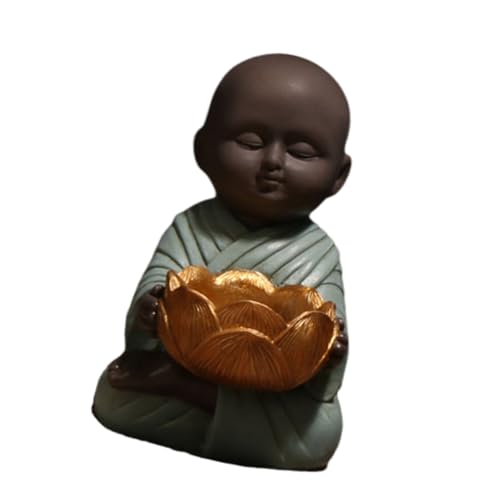 Eleganter Miniatur-Buddha-Figurenhalter, dekoratives Teelicht, Buddhas, Gelassenheiten-Halter, Dekorationen Eleganter Miniatur-Buddha-Figurenhalter, dekoratives Teelicht, Buddhas, Gelassenheiten-Halter, Dekorationen von Dasbsug