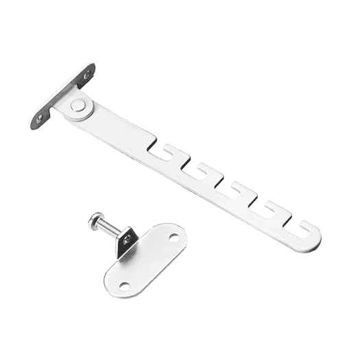 Fenster-Kipp-Stopper aus Karbonstahl, verstellbare Begrenzer, Hardware für Zuhause, Büro, dauerhafte verstellbare Begrenzer von Dasbsug