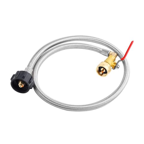 Flexibler Propanschlauch Adapter 3ft Propanfülladapter Steuerung Verlängerte Reichweite Flexibler Campinggasschlauch Flexibler Propanschlauch Adapter 3ft Propanfülladapter Steuerung Verlängerte Reichweite Flexibler Campinggasschlauch von Dasbsug