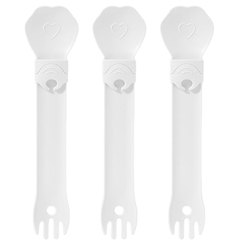 Futterquetscher für Katzen, Leckerli-Stick-Quetsche, Nassfutter-Kontrolle, Löffel, Haustier-Nassleckerli-Spender, 3 Stück, kein Abfall für Katzen Futterquetscher für Katzen, Leckerli-Stick-Quetsche, Nassfutter-Kontrolle, Löffel, Haustier-Nassleckerli-Spender, 3 Stück, kein Abfall für Katzen von Dasbsug