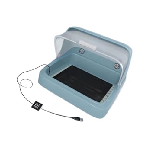 Geflügelbrutkasten mit transparentem Fenster, Edelstahl-Konstruktion für sichere warme Umgebung, Vogelzuchtbox, Papageien, Küken, Warmhaltegehege von Dasbsug