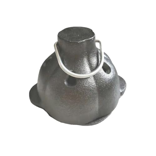 Gusseisen-Räucherbox und Knoblauchbräter für aromatisches Gemüsefleisch Räuchern Ofen Grillen Outdoor Kochen Hochtemperaturbeständiges Grillzubehör von Dasbsug