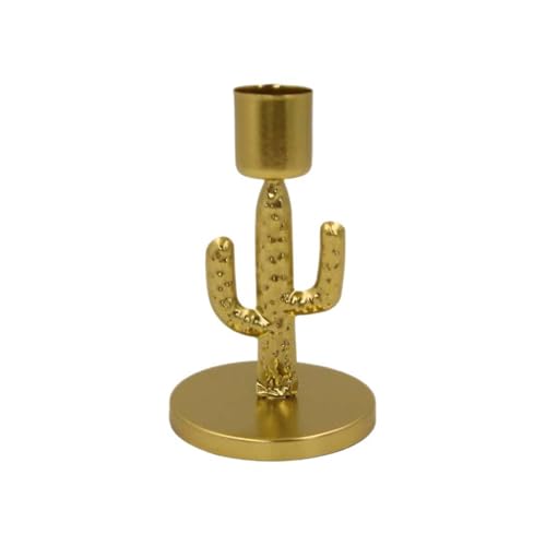 Halter Goldener Eisenkaktus-Teelichthalter für Zuhause und Veranstaltung, Dekoration, Metall-Kerzenständer, europäischer Teelichthalter Halter Goldener Eisenkaktus-Teelichthalter für Zuhause und Veranstaltung, Dekoration, Metall-Kerzenständer, europäischer Teelichthalter von Dasbsug