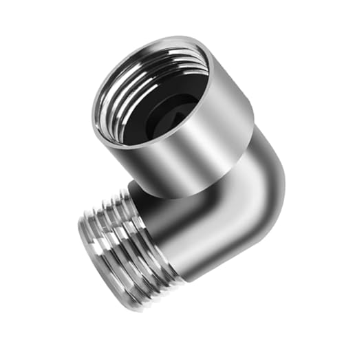 Handbrause Arm Winkel Adapter 90 Grad Ellenbogen Schlauchanschluss für Wand oder Hand Metall Handbrause Kopf Winkeladapter Handbrause Arm Winkel Adapter 90 Grad Ellenbogen Schlauchanschluss für Wand oder Hand Metall Handbrause Kopf Winkeladapter von Dasbsug