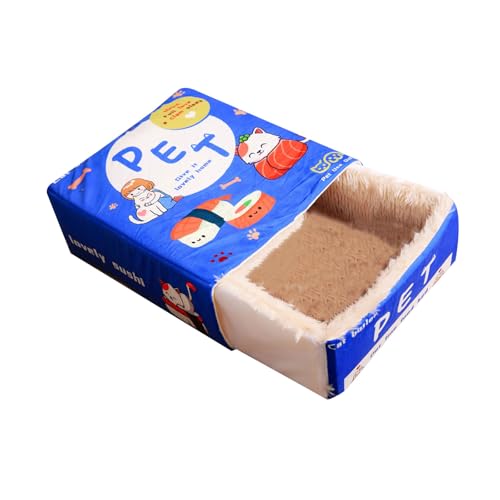 Haustier-Schlafunterlage, warmes Bett, Nisthaus, Plüsch, für den Innenbereich, Camping, reisefreundlich, Haustierbett, Versteck für warme Katzen Haustier-Schlafunterlage, warmes Bett, Nisthaus, Plüsch, für den Innenbereich, Camping, reisefreundlich, Haustierbett, Versteck für warme Katzen von Dasbsug