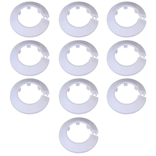 Heizrohr-Rosetten, lange Lebensdauer, Heizungsabdeckungen, Schutzabdeckungen, elegante Oberflächen für Haushaltsbodenrohre, 10 Stück von Dasbsug