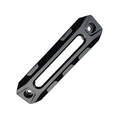 Hochfeste 25,4 cm lange Aluminium-Leiste für reibungslosen Betrieb des synthetischen Seilwinde-Seils, zuverlässiges Offroad-Recovery Billet-Aluminium-Leiste von Dasbsug