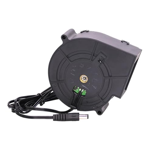 Hochgeschwindigkeits-Zentrifugalgebläse mit Doppelkugellager, 12 V, 7000 U/min, geeignet für Outdoor-Grills, Drucker, Metallschmelzen, Outdoor-Grillgebläse für Grill von Dasbsug